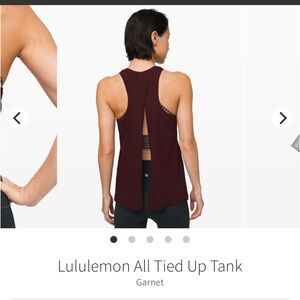 lululemon All Tied Up Tank